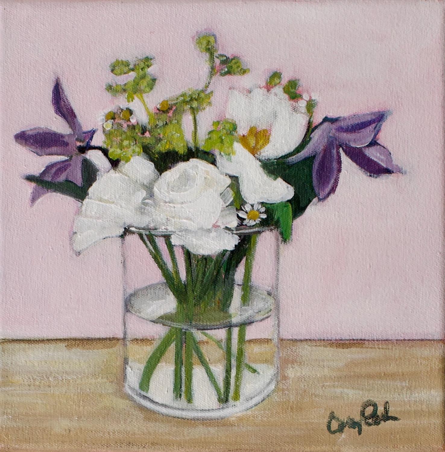 Still-Life Painting de Carey Parks - Una buena mezcla, Pintura original
