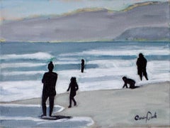 Tempo di spiaggia a Santa Monica, Quadro originale