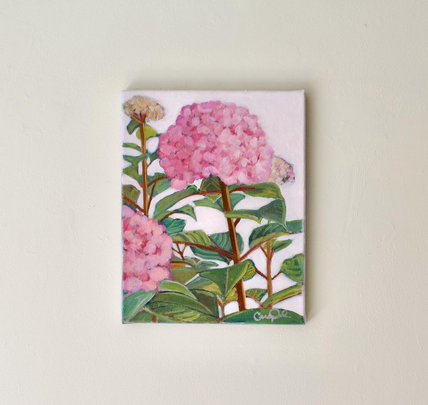 Flowering Pinks, Original Painting For Sale 1