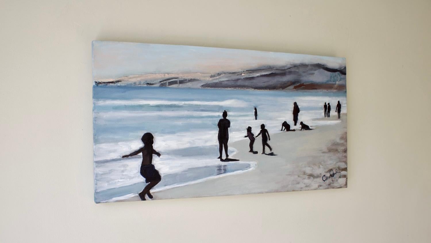 Santa Monica, Pintura original - Painting de Carey Parks