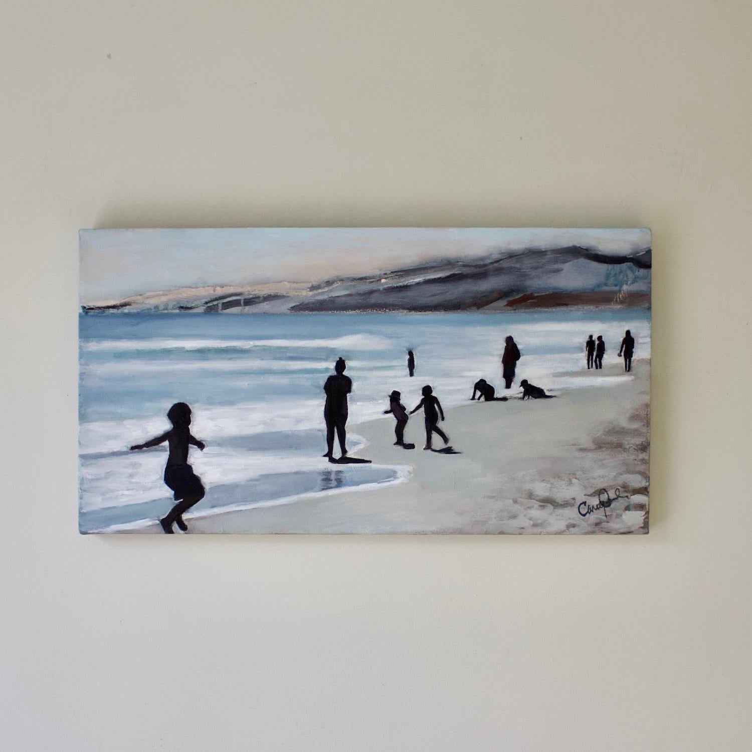 Santa Monica, Pintura original - Painting Contemporáneo de Carey Parks
