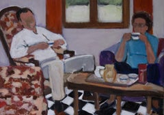 Tea Time, peinture originale