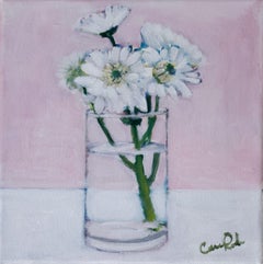 White Flowers, Original Painting