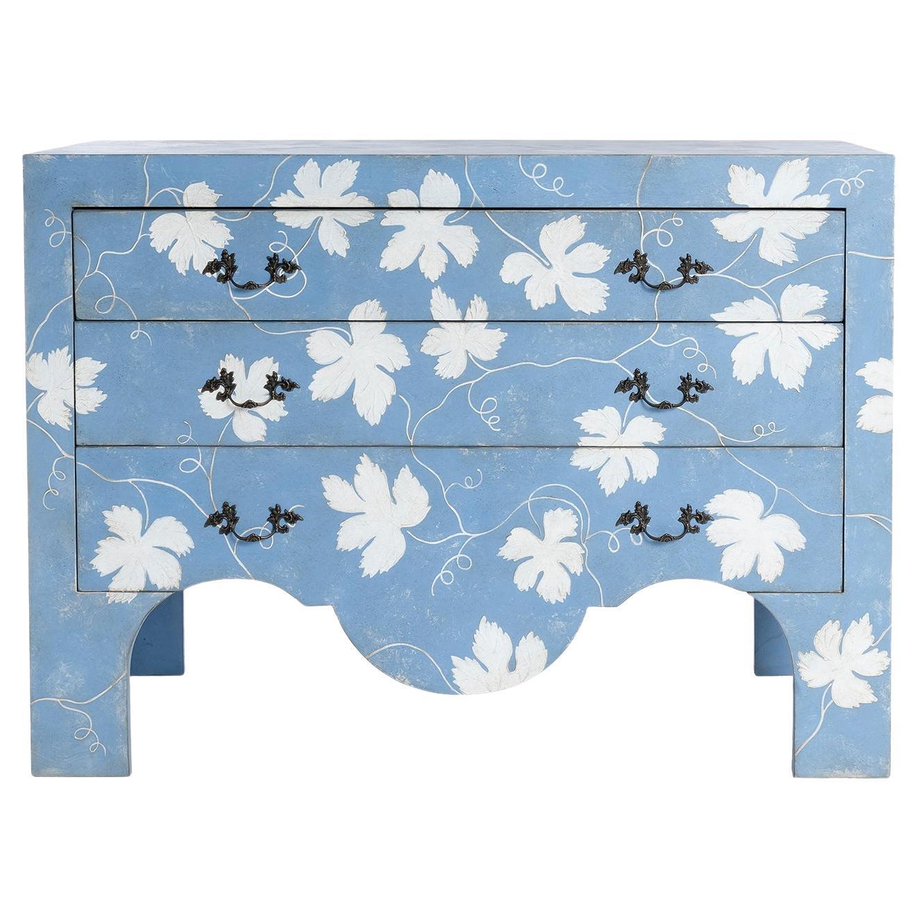 Ca'Rezzonico Parma Blue Chest of Drawers For Sale