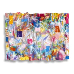 Dream in colors II . Abstract, Geometric Wall Scultpure on Plexiglass