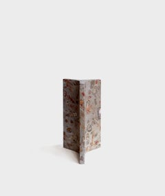 Cariátide Small Series, 24cm Sculpture in Jurassic Fossil Stone by NERINEA