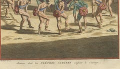 Carib Priests Instilling Courage: A Ritual Dance of the Caribbean, 1722
