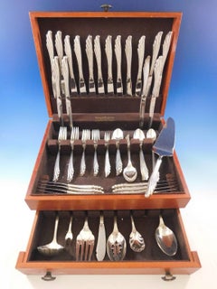 Caribbean by Wallace Sterling Silver Flatware Set for Eight Service 81 Pieces