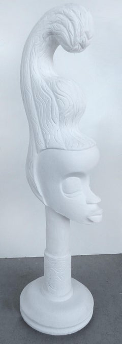 Caribbean Carved Wood Painted Sculptures