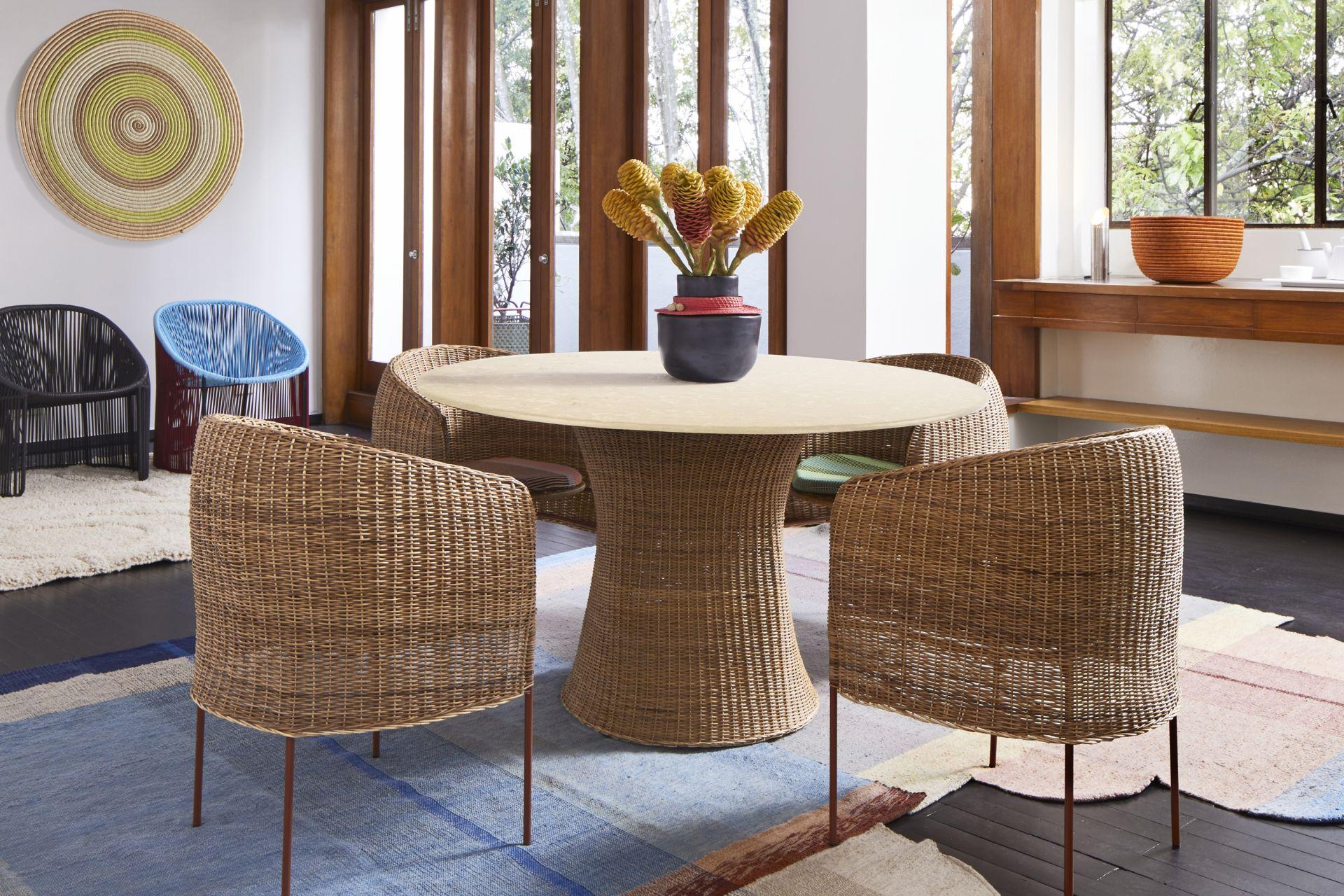 Caribe Natural Dining Table by Sebastian Herkner In New Condition For Sale In Geneve, CH