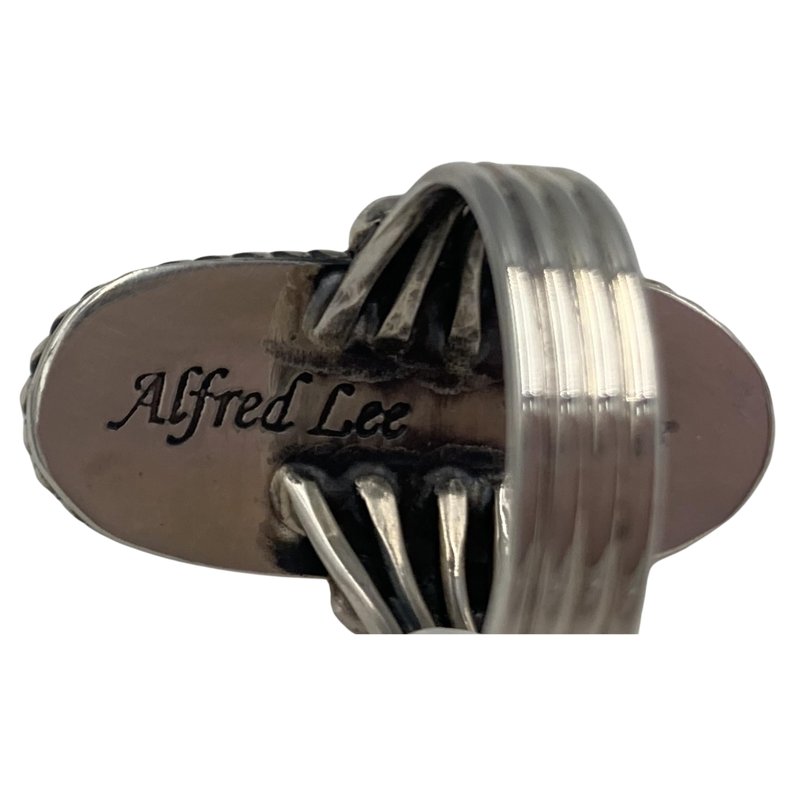 Carico Lake Turquiose Ring with Sterling Silver In New Condition In Scottsdale, AZ