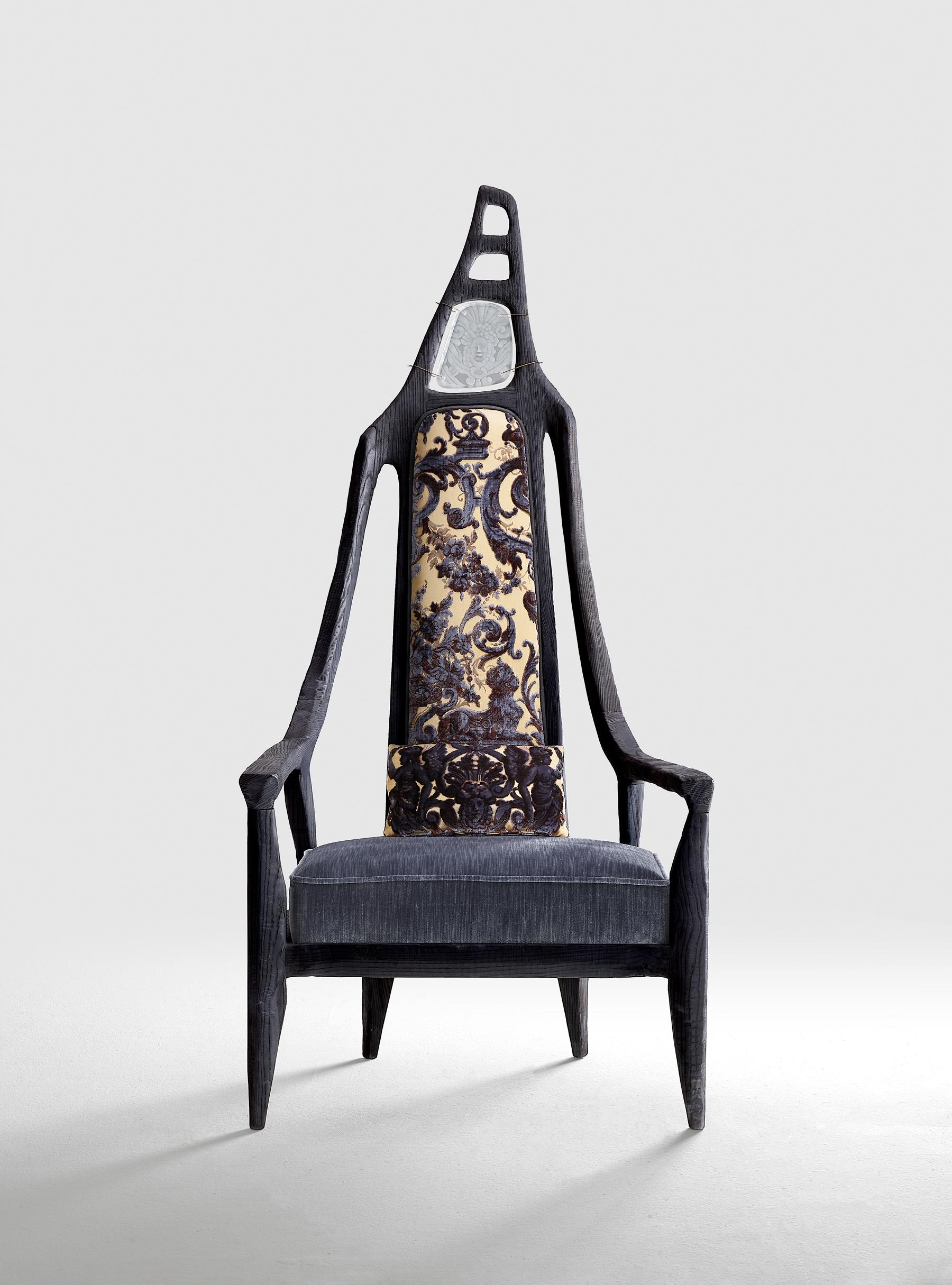 Post-Modern Cariega Chair by Vetralia For Sale