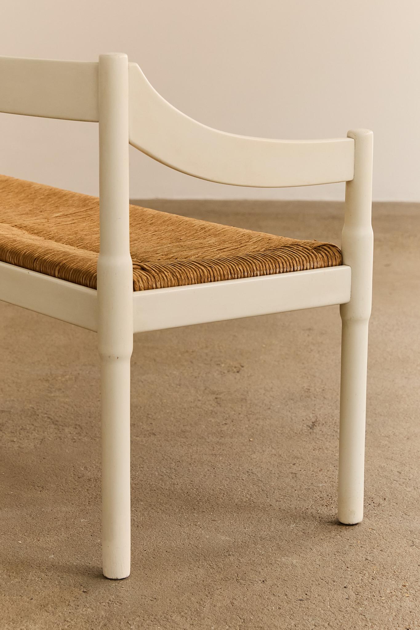 Menuiserie Banc Carimate par Vico Magistretti pour Cassina en vente