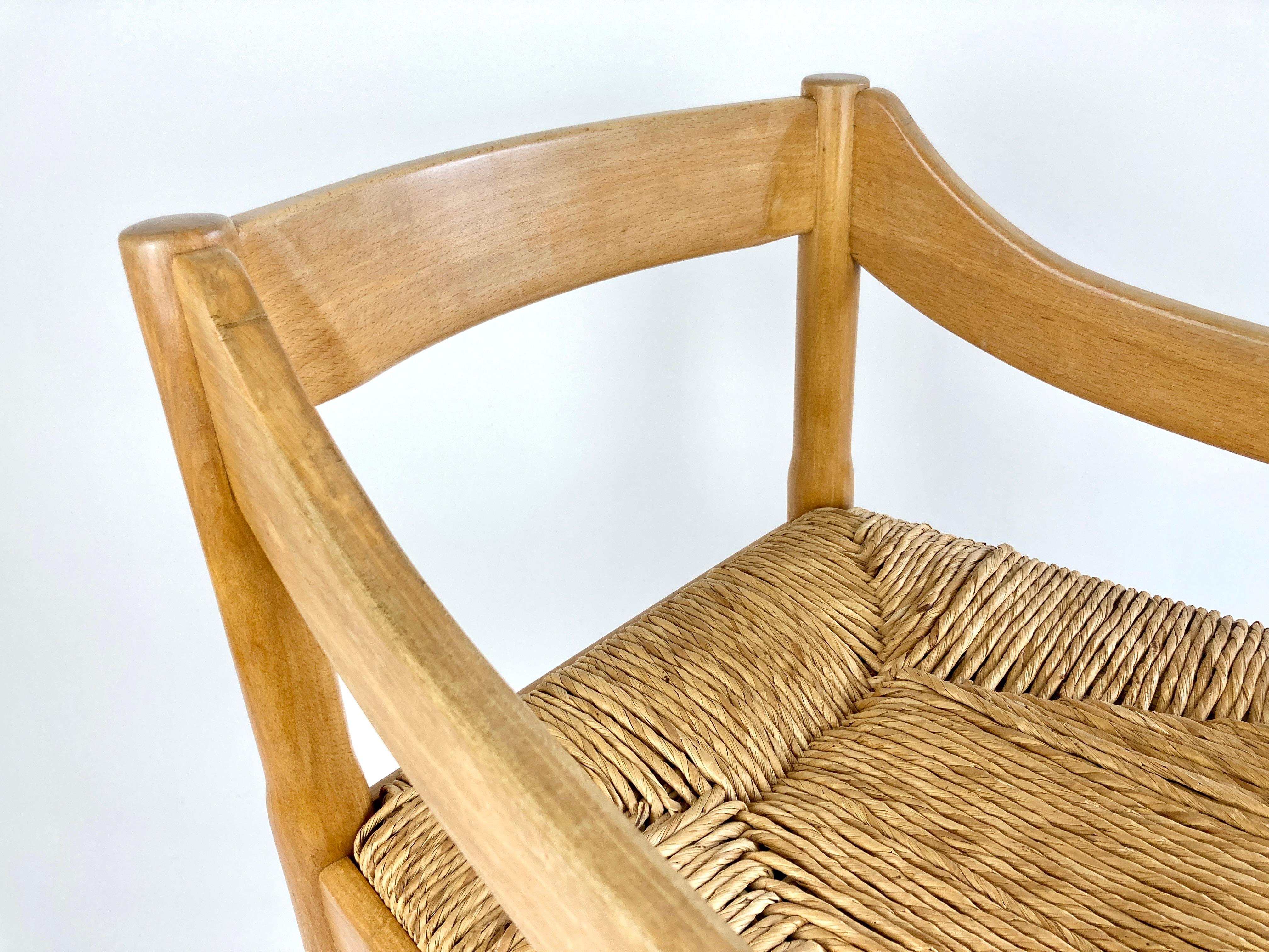 Carimate Carver Dining Chair by Vico Magistretti 4