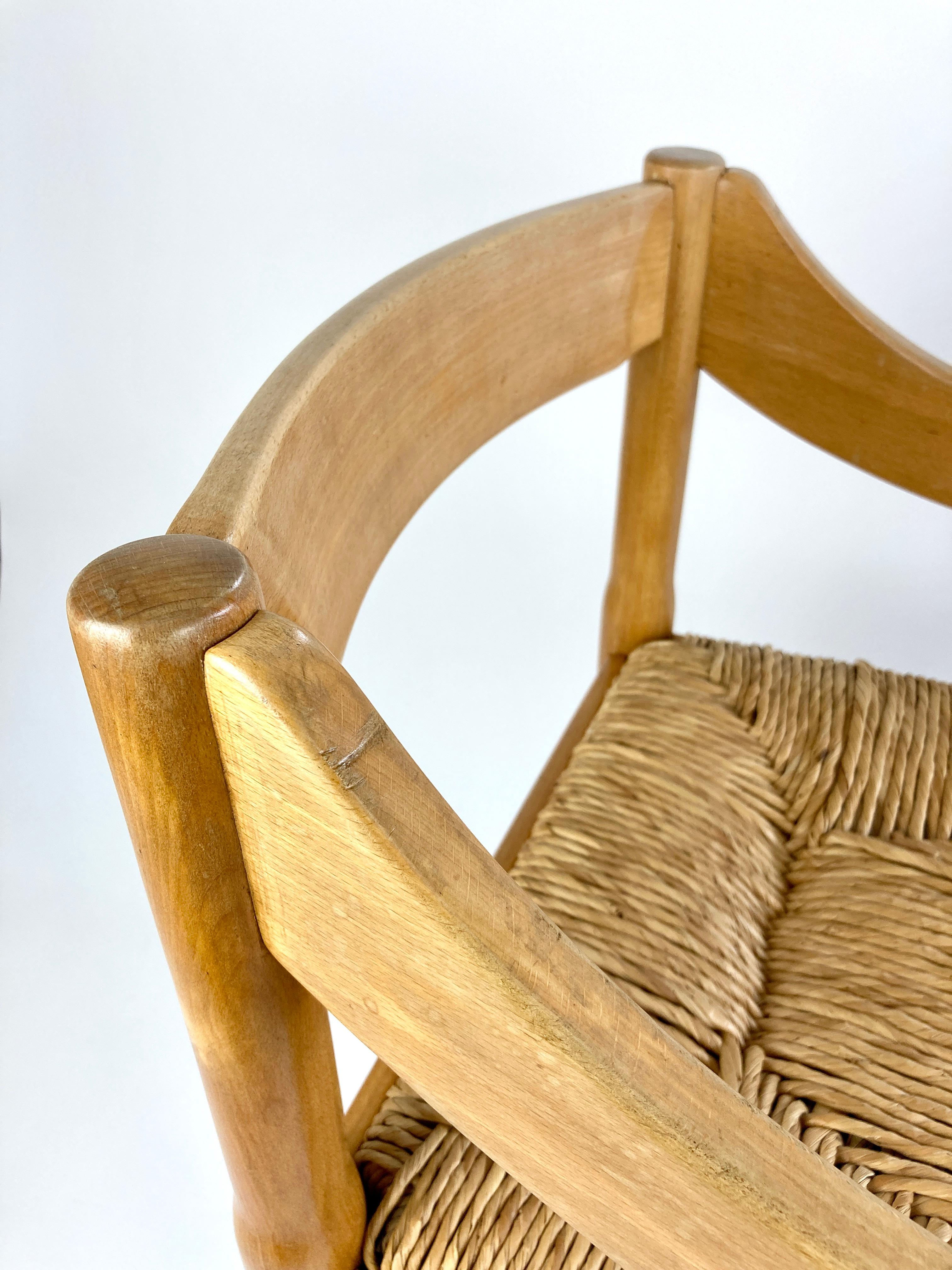 Carimate Carver Dining Chair by Vico Magistretti 8