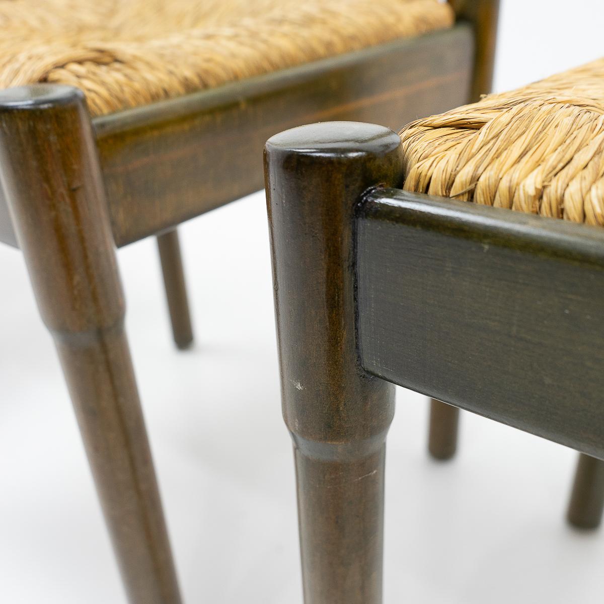 Carimate Chairs by Vico Magistretti, 1960s 1