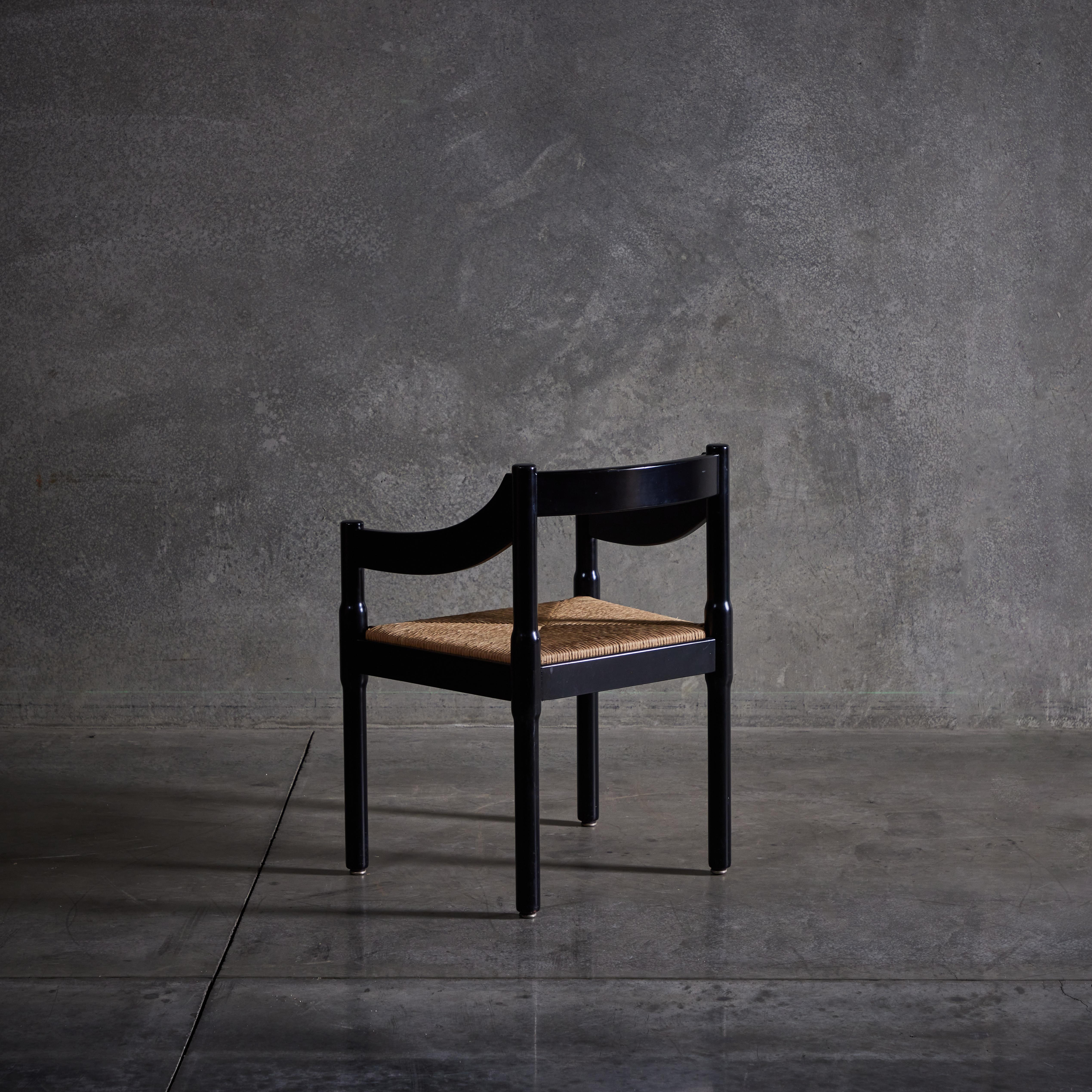 Mid-20th Century Carimate Dining Chairs by Vico Magistretti