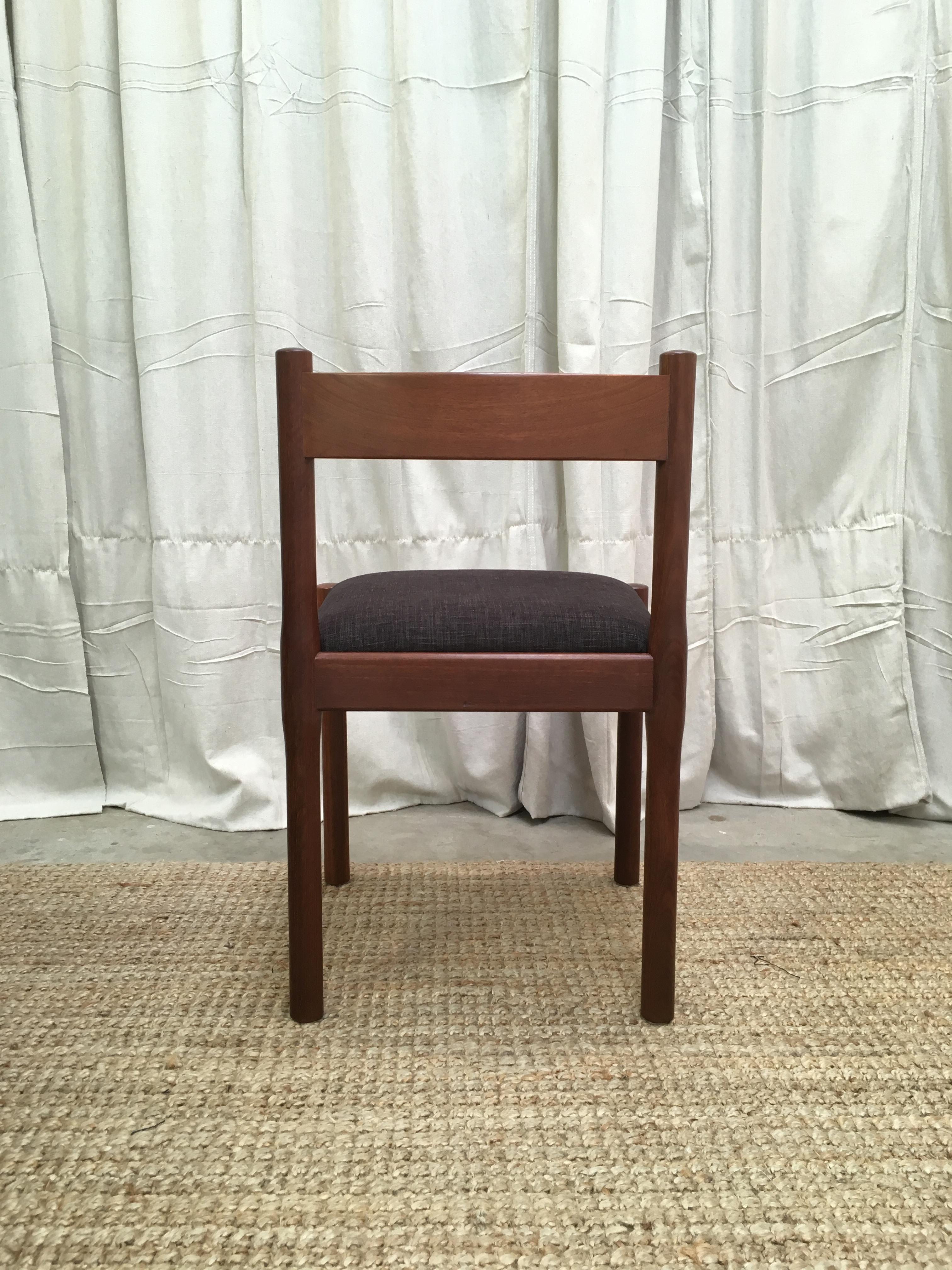 Italian 6 Carimate Chairs Magistretti , Copies by CATT Furniture, 1967 In Jarrah Timber