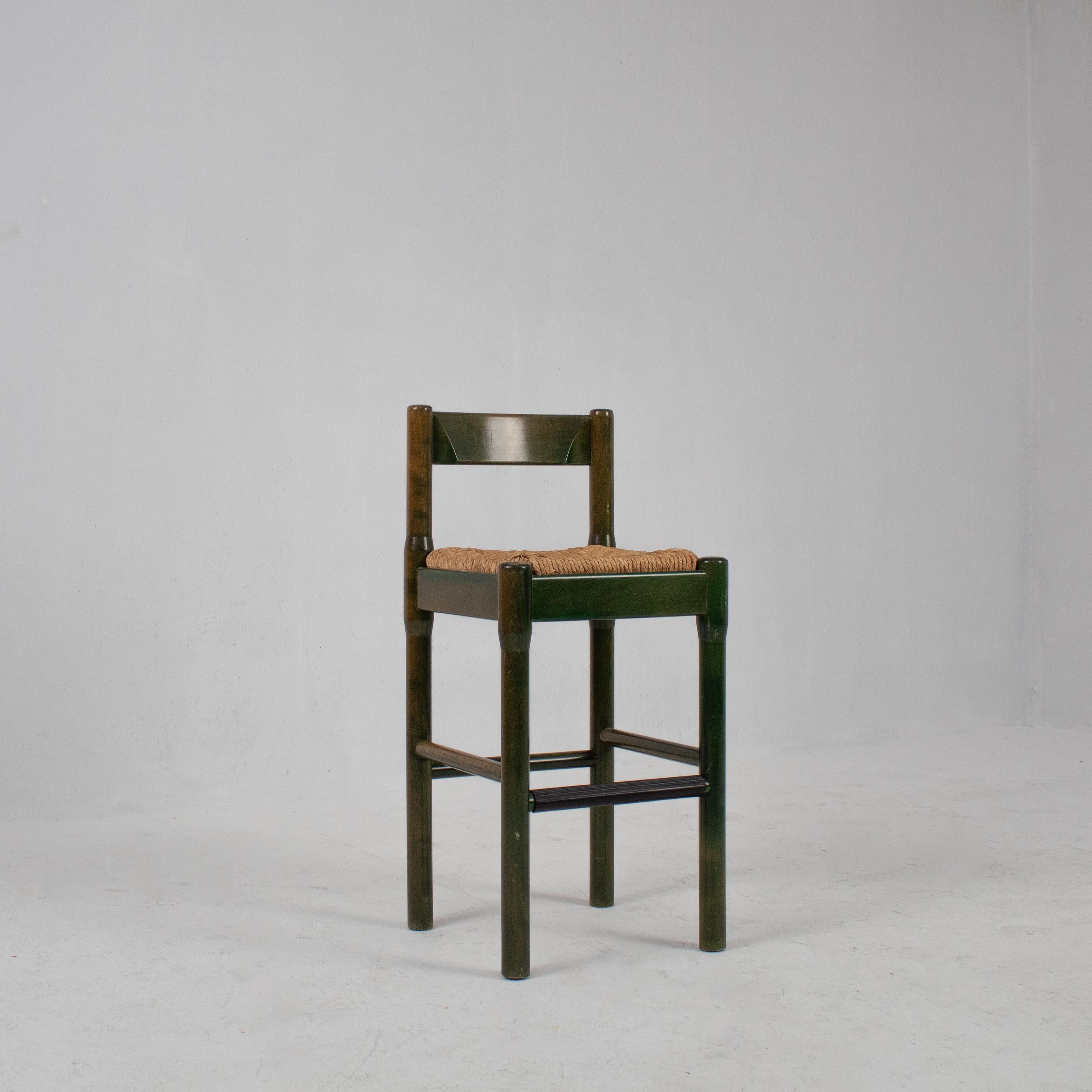 Mid-20th Century Carimate Stool set for Cassina  by Vico Magistretti