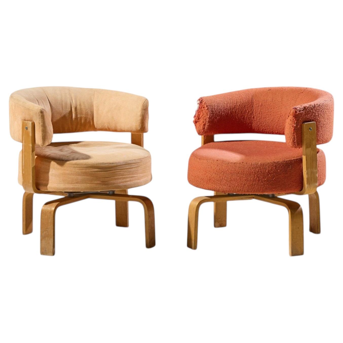 Vintage Ikea Eliot Bamboo Weave Dining Chairs - Set of Four For