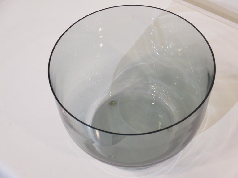 Finnish Carina Seth Andersson Decorative Glass Bowl for Iittala Finland For Sale