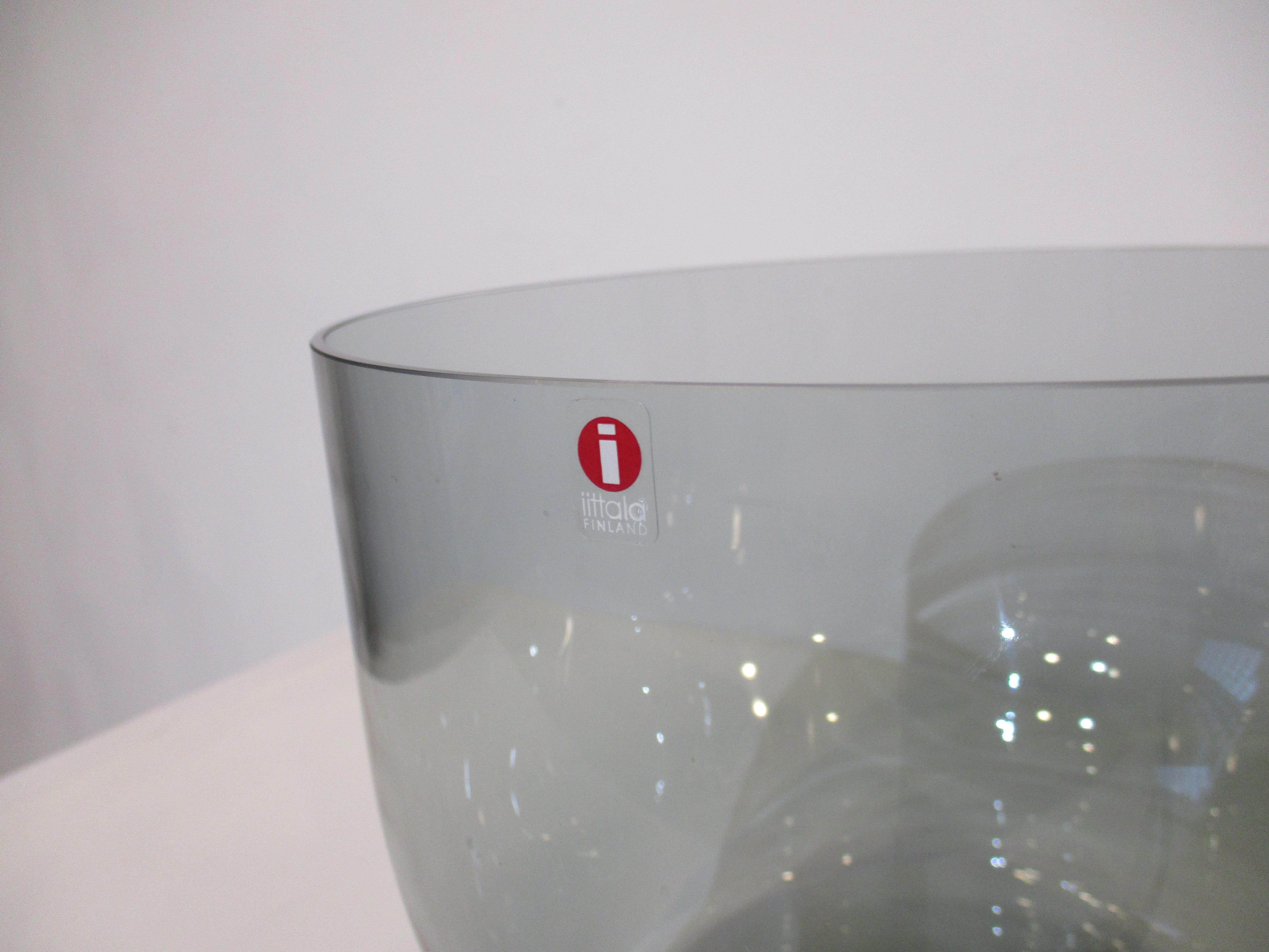 20th Century Carina Seth Andersson Decorative Glass Bowl for Iittala Finland