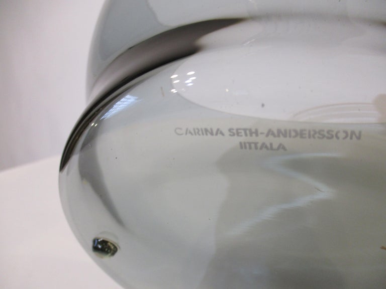 Carina Seth Andersson Decorative Glass Bowl for Iittala Finland For Sale 1