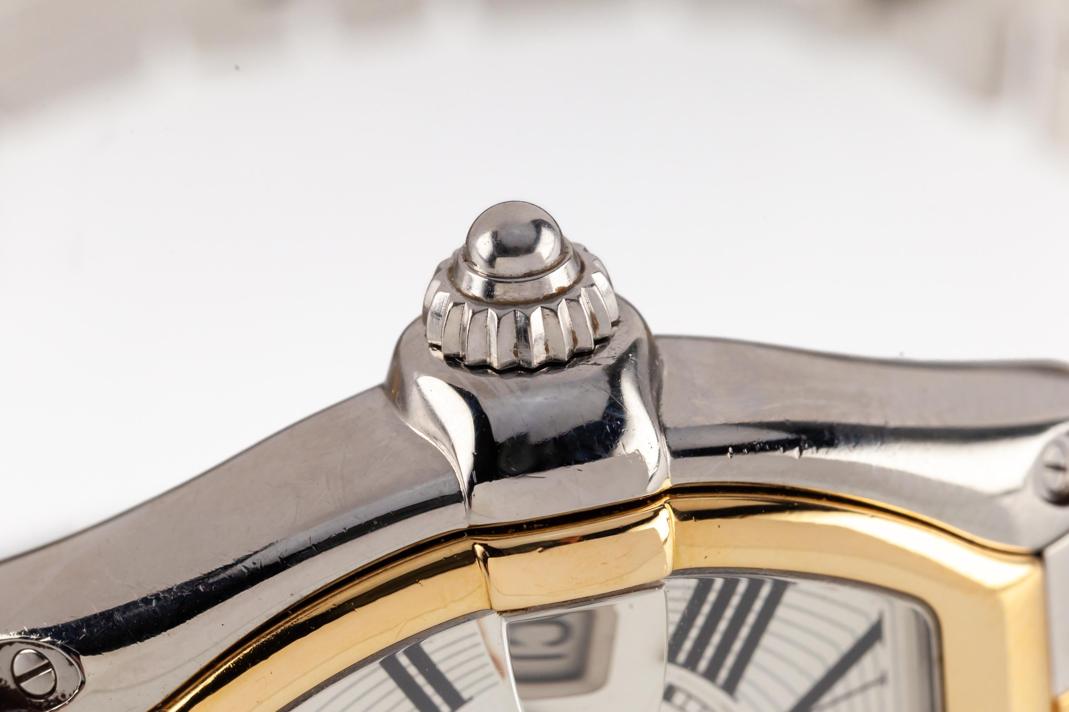 De las mujeres Reloj de cuarzo Cariter Roadster bicolor para señora, oro de 18 quilates + acero inoxidable 2675