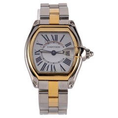 Reloj de cuarzo Cariter Roadster bicolor para señora, oro de 18 quilates + acero inoxidable 2675