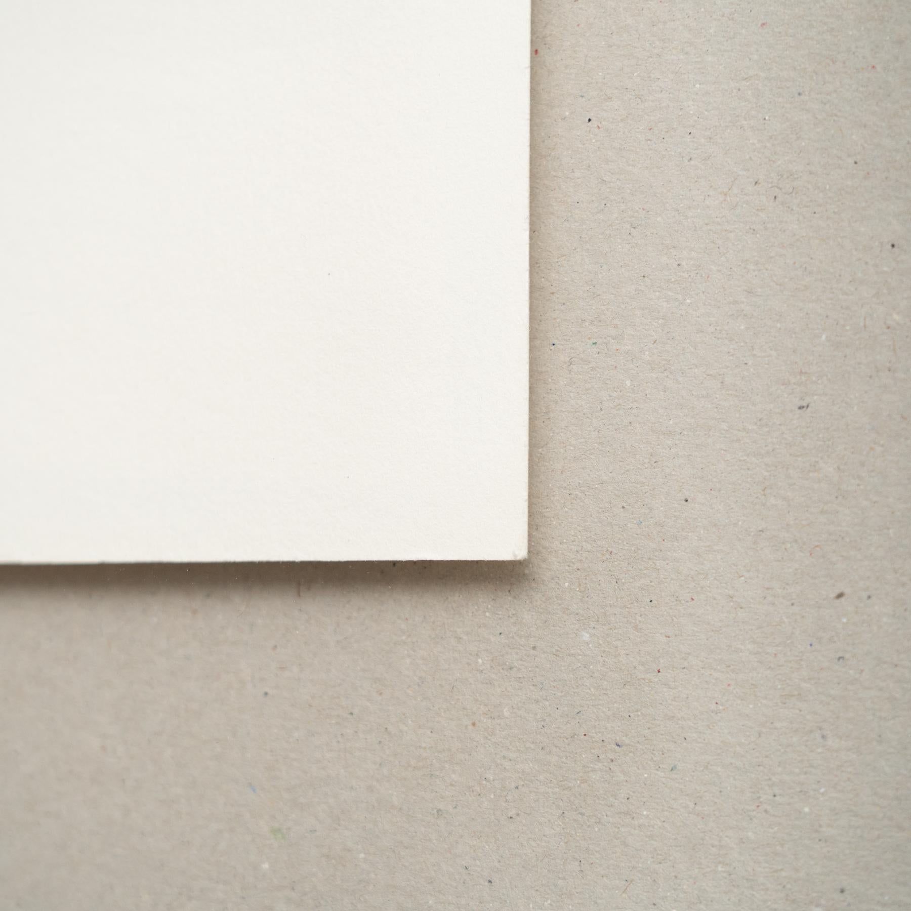 Carl Andre Obra de Arte de Edición Limitada - Sin título (Portafolio de sellos de caucho, 1976) finales del siglo XX en venta