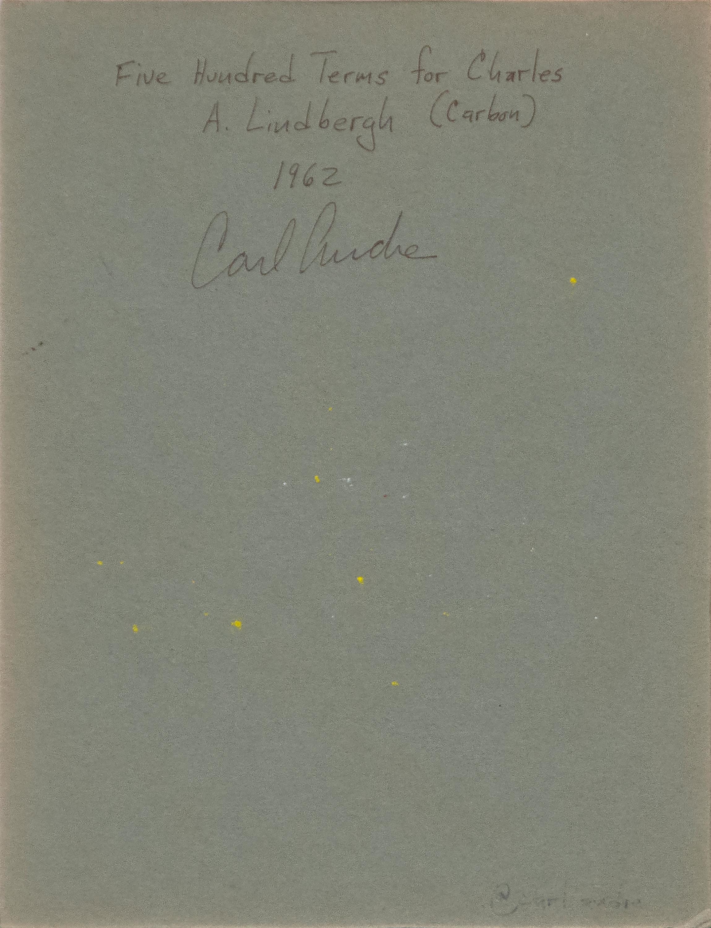 Conditions de cinq cents exemplaires pour Charles A. Lindbergh en vente 5
