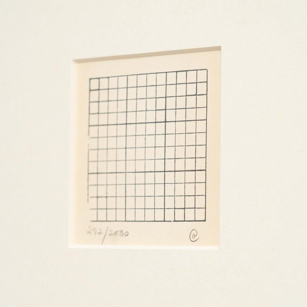 Carl Andre “Untitled”, 1972 — NYCLU Ticket, Signed Conceptual Art For Sale 9
