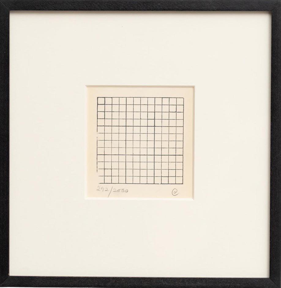 Carl Andre “Untitled”, 1972 — NYCLU Ticket, Signed Conceptual Art For Sale 1