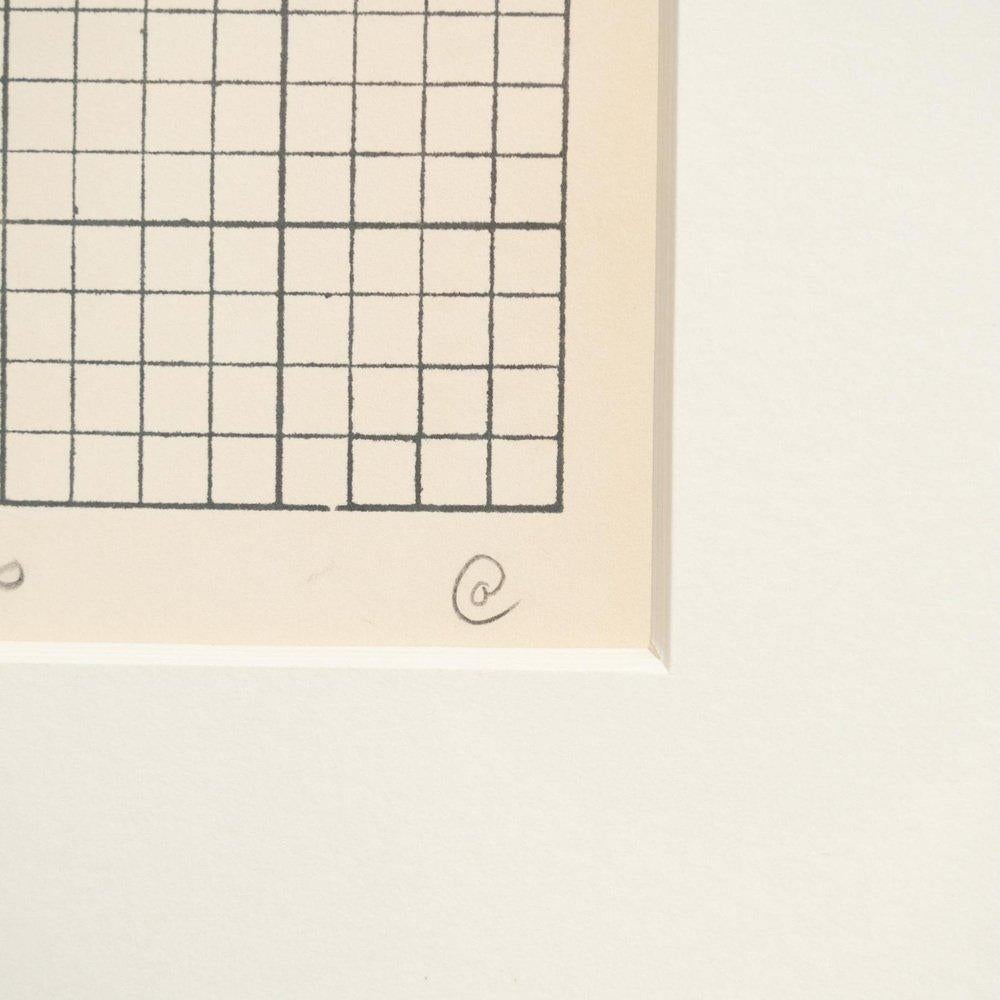 Carl Andre “Untitled”, 1972 — NYCLU Ticket, Signed Conceptual Art For Sale 6