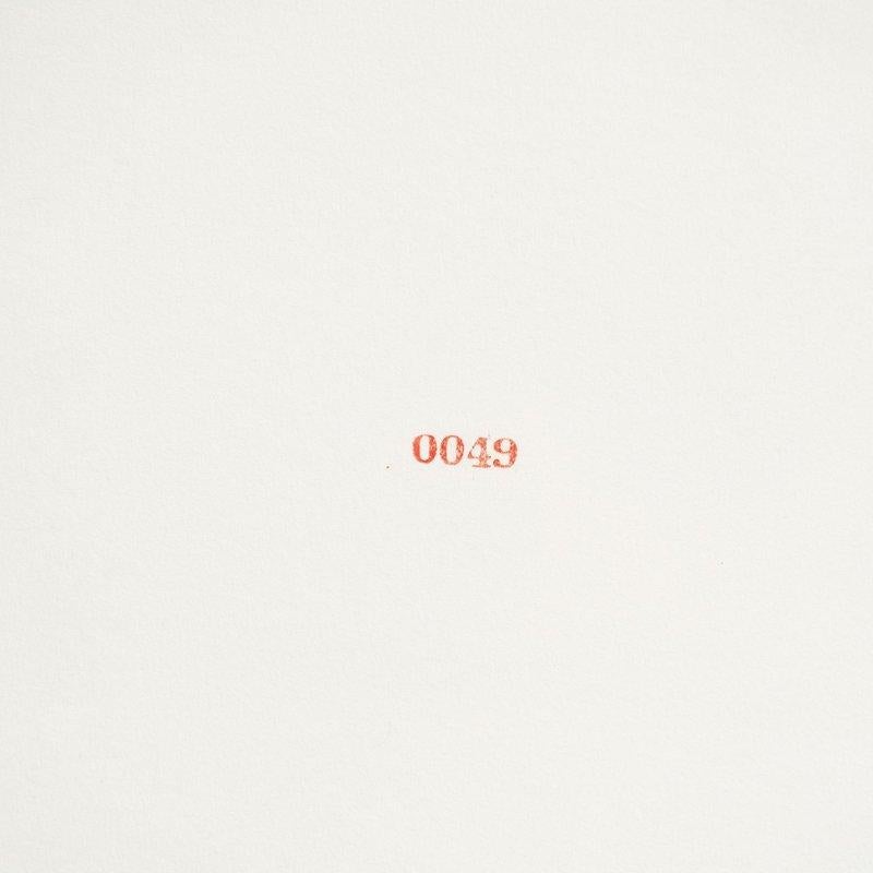 Carl Andre “Untitled”, 1976 — Rubber Stamp Portfolio, Minimalist Art For Sale 10