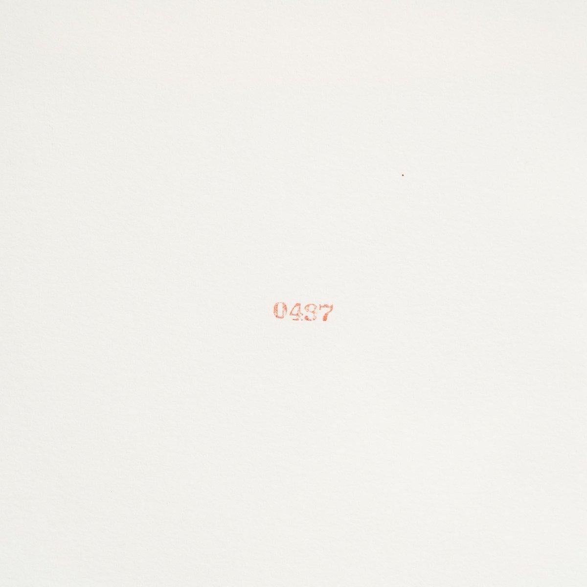 Carl Andre “Untitled”, 1976 — Rubber Stamp Portfolio, Minimalist Art For Sale 4