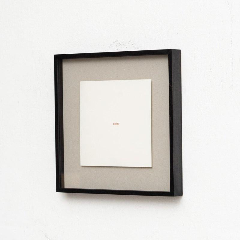 Carl Andre “Untitled”, 1976 — Rubber Stamp Portfolio, Minimalist Art For Sale 5