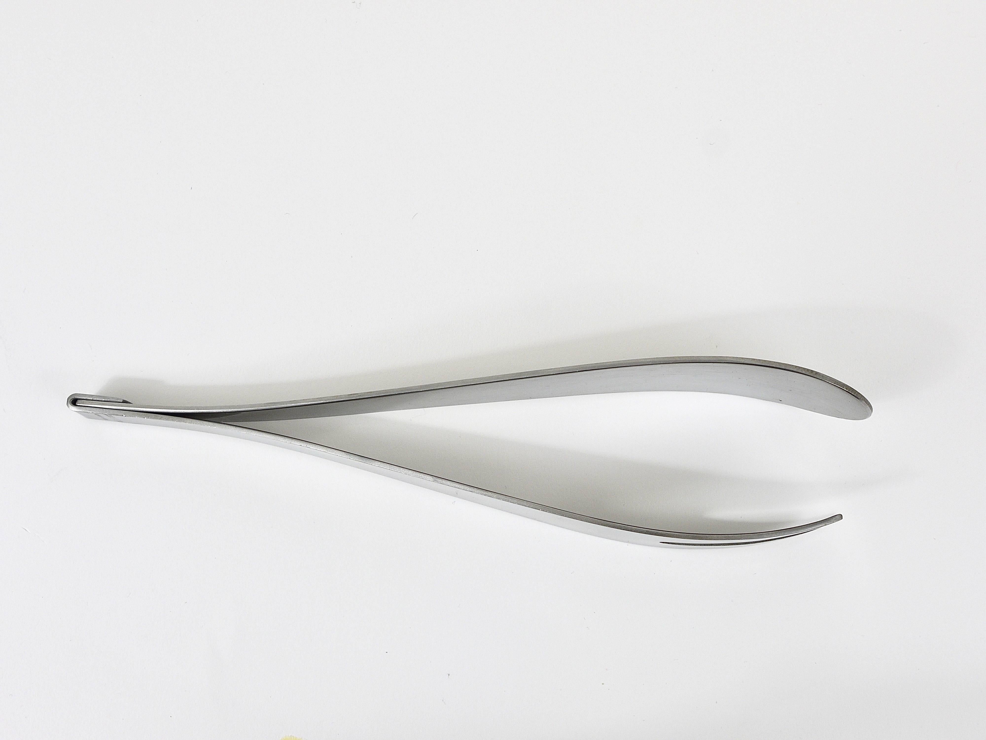 Carl Auböck Fork and Spoon, Salad Servers, Tongs by Amboss, Austria, 1960s 2