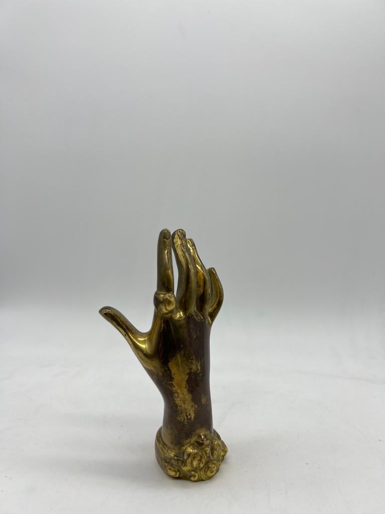 Mid-20th Century Carl Auböck, 1950s, Hand Signed, Brass, Paperweight For Sale