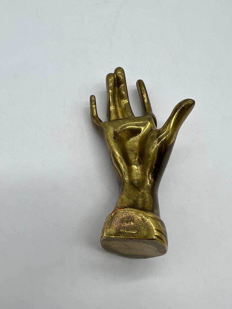 Carl Auböck, 1950s, Hand Signed, Brass, Paperweight For Sale 3