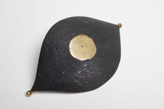 Carl Auböck #3431 Leaf Ashtray, Patinated Brass, Austria, 2022 Design