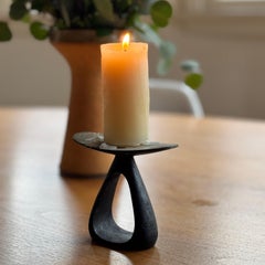 Carl Auböck #3470 Patinated Brass Candleholder