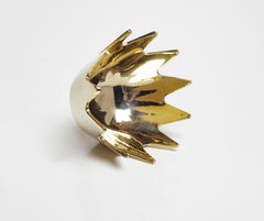Polished Brass Ashtray 'Crown' by Werkstätte Carl Auböck, 2022