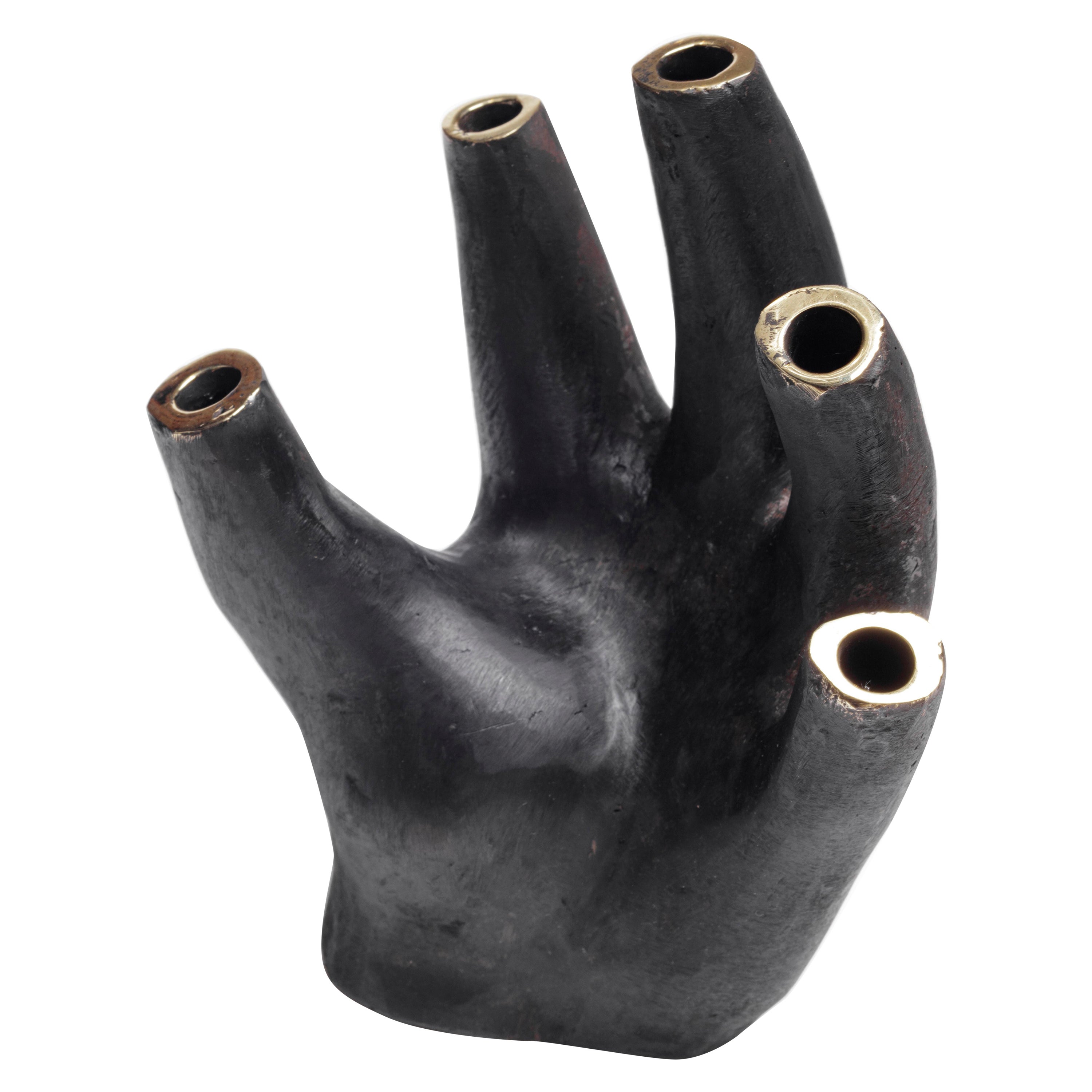 Carl Auböck #3788 "Glove" Vase, Austria, 2022 For Sale
