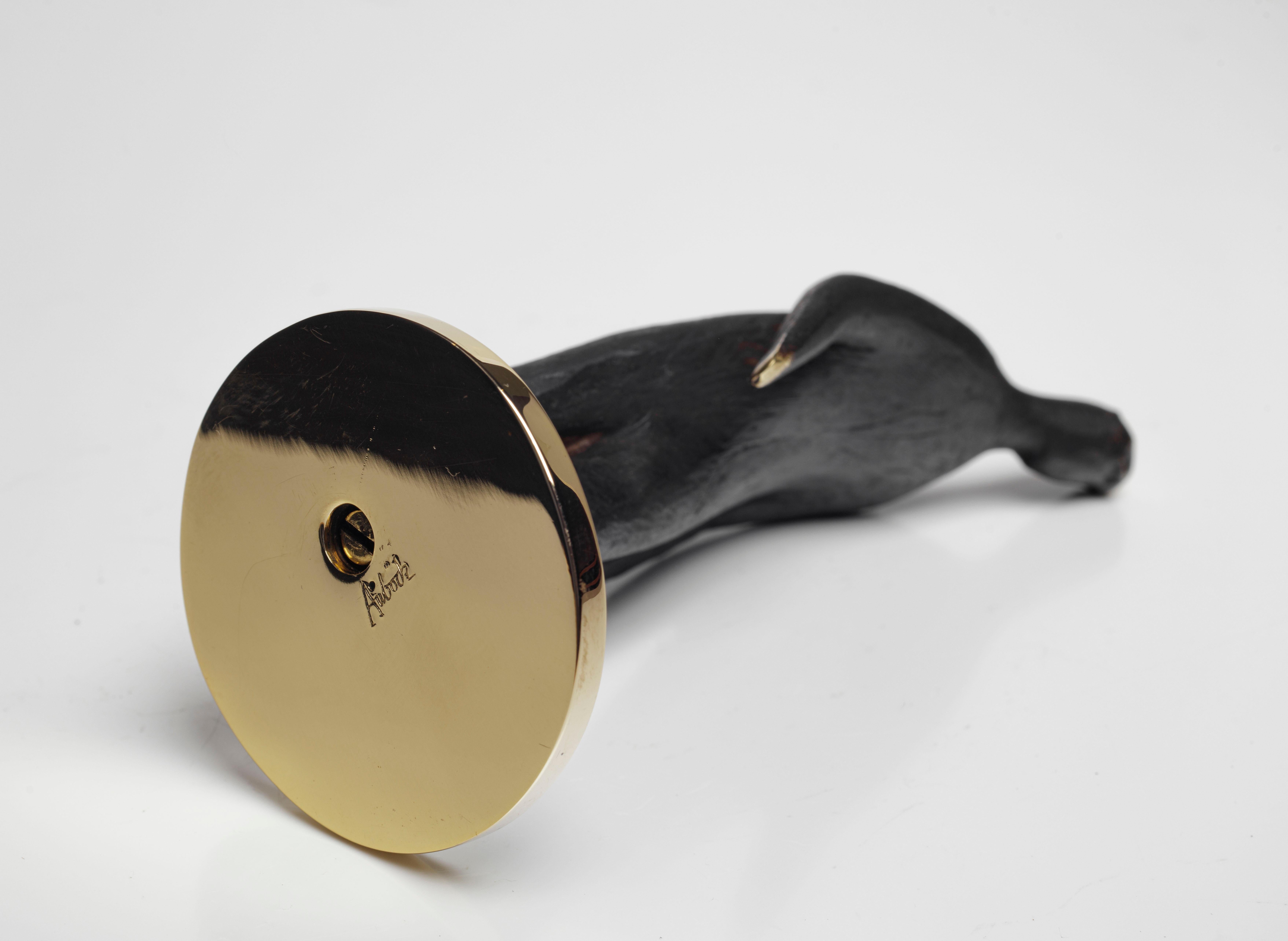 Austriaco Carl Auböck #4058 Scultura 
