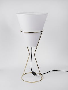 Vice Versa Table Lamp by Werkstätte Carl Auböck, Brass, Mid-Century