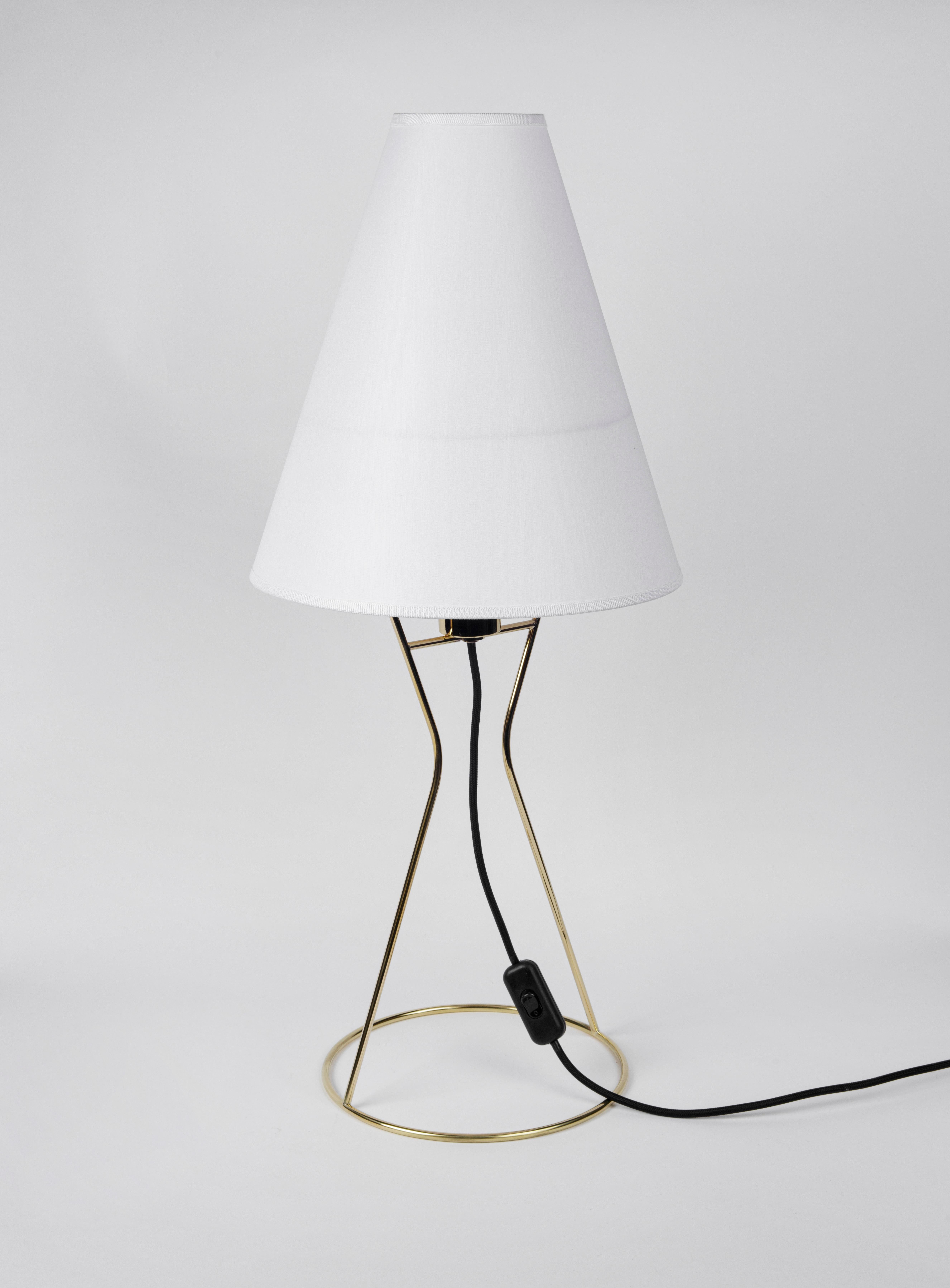 Mid-Century Modern Carl Auböck #4105-2 Vice Versa Table Lamp For Sale