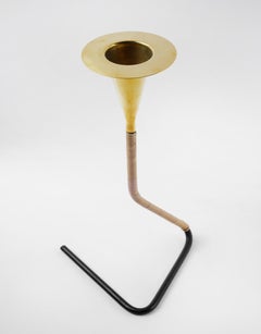 Carl Auböck #4162-2 Candlestick "Cobra", Austria 2022