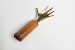 Carl Auböck #4222 Corkscrew "Hand" with Sheath, Austria, 2022