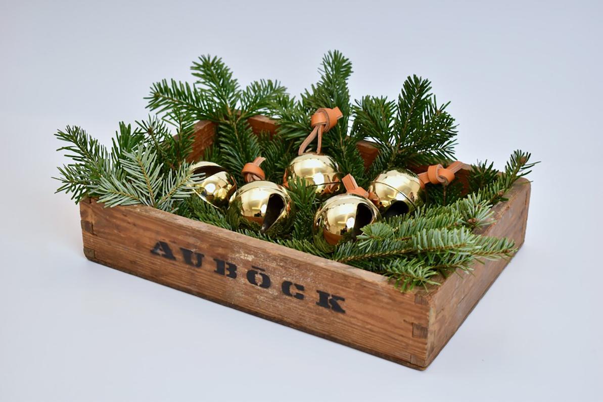 Carl Auböck #5039 'Jingle Bell' Paperweight.

Originally designed by Carl Auböck III in the early 1960s, this handmade piece was inspired by charming sleigh bells. The Werkstätte Carl Auböck in Vienna is re-releasing this piece from the archive